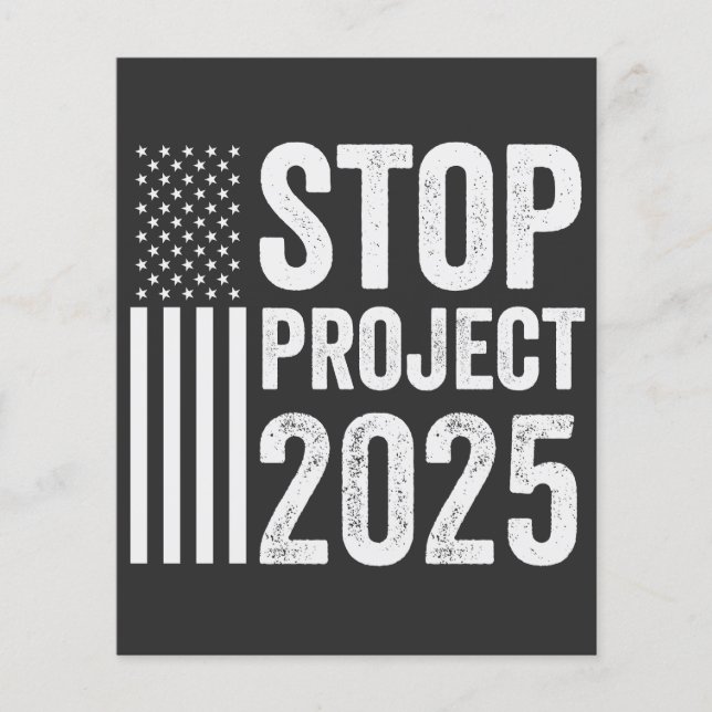 Project 2025 Trump Amerikaans Republikeins (Voorkant)