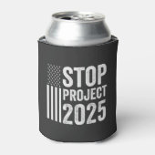 Project 2025 Trump Amerikaans Republikeins Blikjeskoeler (Blikje Voorkant)