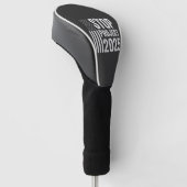 Project 2025 Trump Amerikaans Republikeins Golfheadcover (Schuin)
