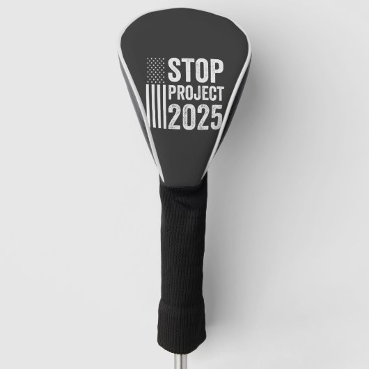 Project 2025 Trump Amerikaans Republikeins Golfheadcover (Voorkant)