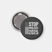 Project 2025 Trump Amerikaans Republikeins Magneet (Voorkant / Achterkant)