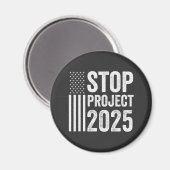 Project 2025 Trump Amerikaans Republikeins VS Magneet (Voorkant / Achterkant)