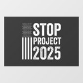 Project 2025 Trump Amerikaans Republikeins VS Raamsticker (Vel)