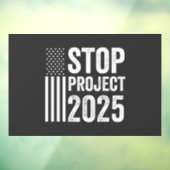 Project 2025 Trump Amerikaans Republikeins VS Raamsticker (Vel 3)