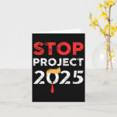 Project 2025 Trump's Project Anti Trump 2 Kaart (Gele Bloem)
