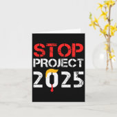 Project 2025 Trump's Project Anti Trump 3 Kaart (Gele Bloem)