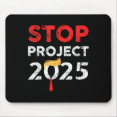 Project 2025 Trump's Project Anti Trump Grappig Ca Muismat (Voorkant)