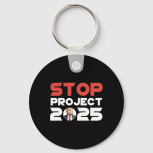 Project 2025 Trump's Project Anti Trump Patriotic Sleutelhanger
