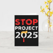 Project 2025 Trump's Project tegen Trump Kaart (Gele Bloem)