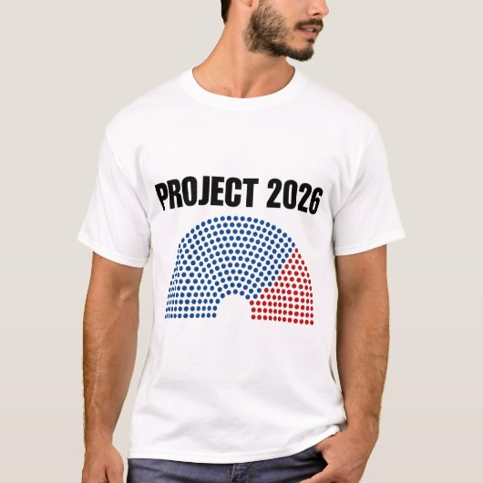 Project 2026- Stem 2026 Verkiezing T-shirt (Voorkant)