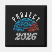 Project 2026 Tee Shirt Magneet (Voorkant)