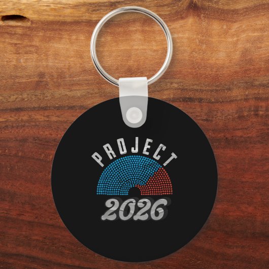 Project 2026 Tee Shirt  Sleutelhanger (Voorkant)