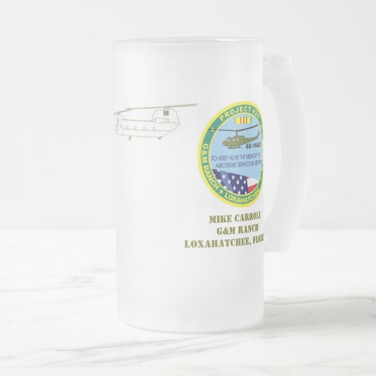 Project 425 Frosty-Mok Matglas Bierpul (Voorkant rechts)