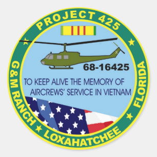 Project 425 Logo Sticker