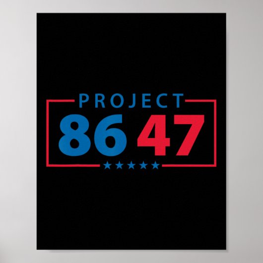 Project 8647 Resist Subtle Foxtrot Delta Tango Pro Poster (Voorkant)