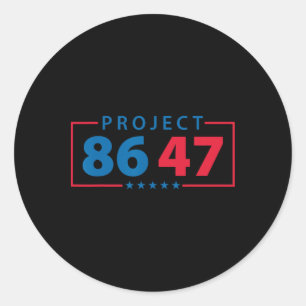 Project 8647 Resist Subtle Foxtrot Delta Tango Pro Ronde Sticker