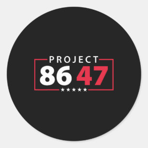 Project 8647 Weersta Subtiele Foxtrot Delta Tango Ronde Sticker