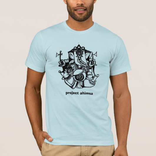 Project Ahimsa T-Shirt (Voorkant)