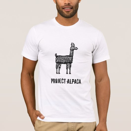 Project Alpaca T-shirt (Voorkant)
