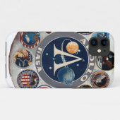 Project Apollo: Het samengestelde Logo Case-Mate iPhone Case (Achterkant (horizontaal))