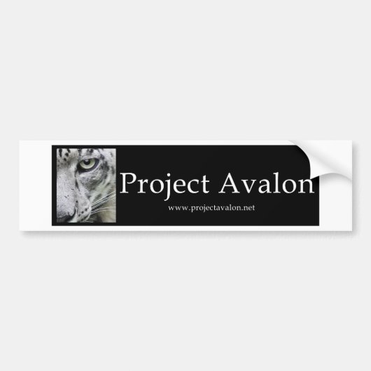 Project Avalon (Bumpersticker) Bumpersticker (Voorkant)