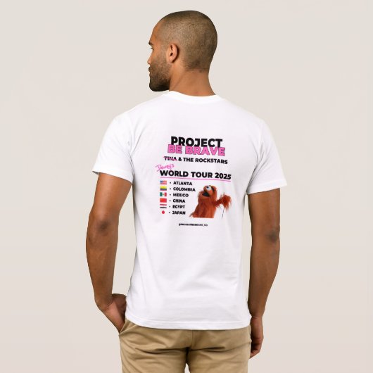 Project Be Brave Davey T-Shirt (Achterkant volledig)