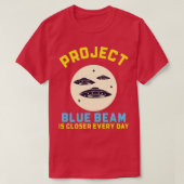 Project Blue Beam Conspiracy TShirt (Design voorkant)
