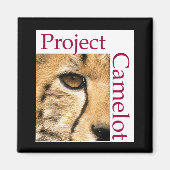 PROJECT CAMELOT FRIDGE MAGNET (Voorkant)