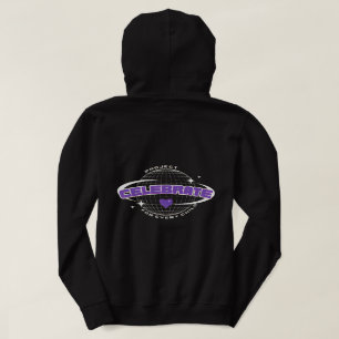 Project Celebrate - Black Planet Design Hoodie