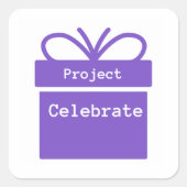 Project Celebrate Classic Sticker (Voorkant)