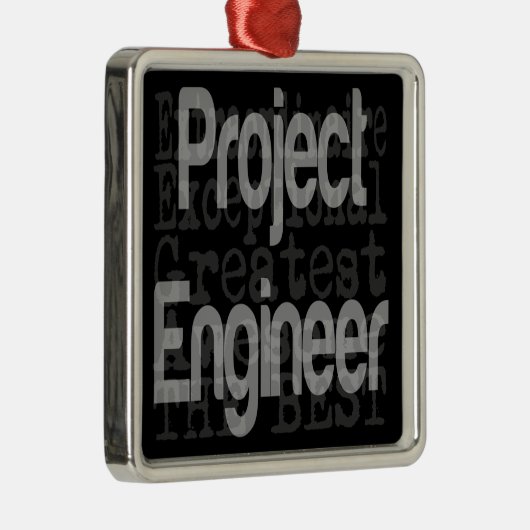 Project Engineer Extraordinaire Metal Ornament (Rechts)