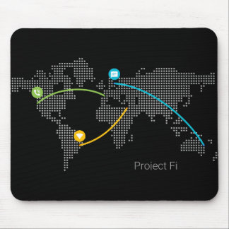 Project Fi Mousepad Muismat