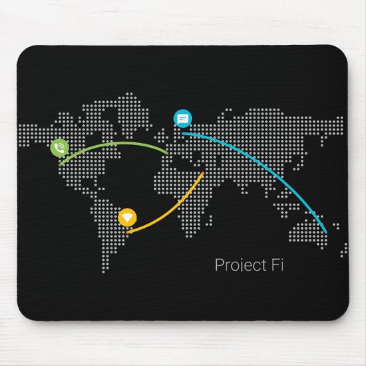 Project Fi Mousepad Muismat (Voorkant)