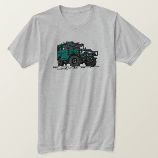 Project FJ40 Land Cruiser  T-shirt (Design voorkant)