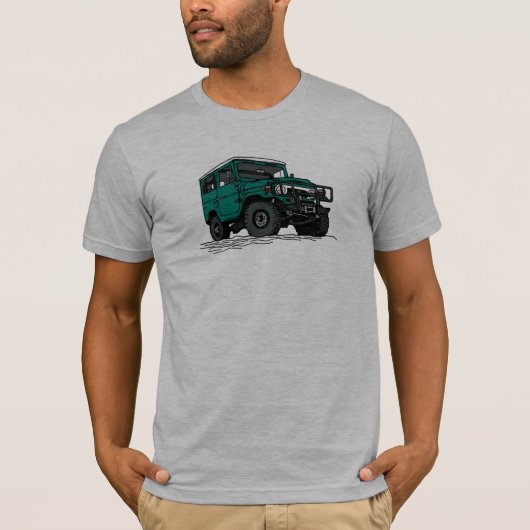 Project FJ40 Land Cruiser T-shirt (Voorkant)