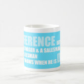 Project Funny Project Management Gezegde Salesman Koffiemok (Center)