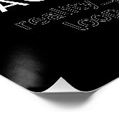 Project Gateway - TOEGANG GEWEIGERD - Reality Glit Perfect Poster (Hoek)