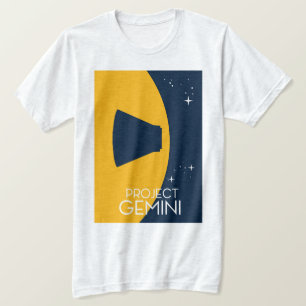 Project Gemini Space Art illustratie T-shirt