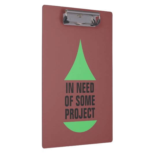 Project Green Drop nodig Klembord (Rechts)