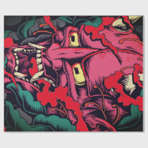 PROJECT HALLOWEEN JAPANS DEVIL Wrapping Paper