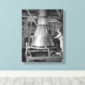 Project kwik - Foto capsule #2 Canvas Afdruk (Insitu (Houten vloer))