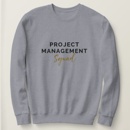 Project Management Squad - Leadership Editie Trui (Design voorkant)