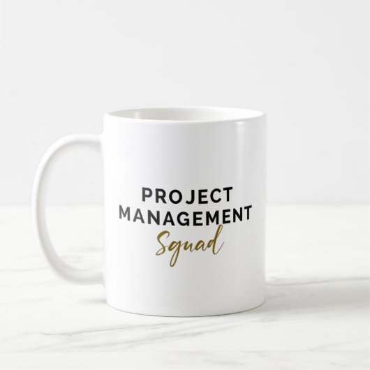 Project Management Squad – Schoon Koffiemok (Links)