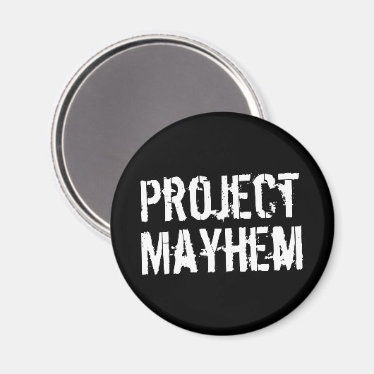 Project Mayhem Magneet (Voorkant / Achterkant)