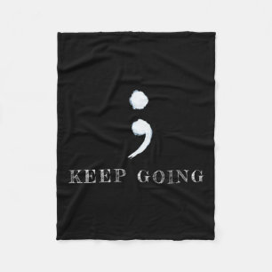 Project Mental Health Awareness Fleece Deken