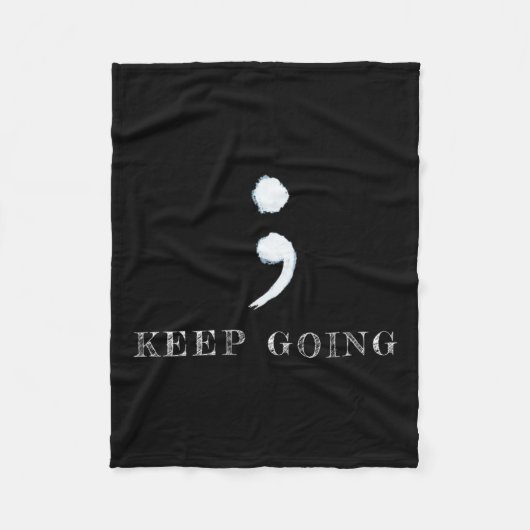 Project Mental Health Awareness Fleece Deken (Voorkant)