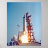 Project Mercury MA-9 Start, Faith 7 Poster (Voorkant)