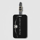 Project Owlnet Bagagereislabel Bagagelabel (Voorkant (verticaal))