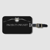 Project Owlnet Bagagereislabel Bagagelabel (Voorkant (horizontaal))