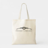 Project Owlnet Boodschappentas Tote Bag (Achterkant)